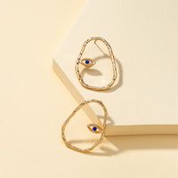 New Fashion  Eyes Diamond Earrings main image 5