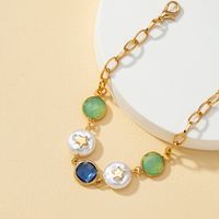 Light Luxury Pearl High-end Crystal Stone Bracelet main image 3