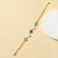 Light Luxury Pearl High-end Crystal Stone Bracelet main image 4