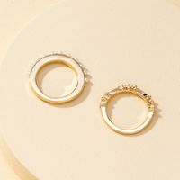 New Inlaid Pearl Metal  Ring main image 4