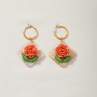 Fashion New Flower Drop Earrings main image 6