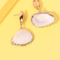 Exaggerated Bohemian Shell Earrings main image 5