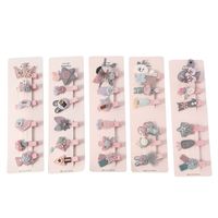 Children's  Crown  Korean  Bow Hairpin Set main image 3