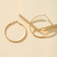 Simple And Exaggerated Large Hip-hop Earrings Wholesale sku image 1