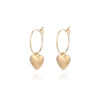 Creative New Cross Heart-shaped Earrings sku image 7