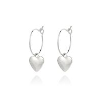 Creative New Cross Heart-shaped Earrings sku image 8