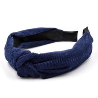 Korean Fabric Suede Solid Color Hair Band sku image 6