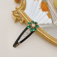 Fashion  Flower Diamond Hair Clip sku image 3