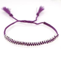 Simple Braided Rope Tassel Small Bracelet  Hot Sale  Small Commodities Handmade Jewelry Wholesale Nihaojewelry sku image 22