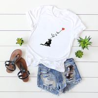 Women's Short Sleeve Printing Casual Fashion Printing main image 1