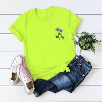 Women's Short Sleeve Printing Casual Fashion Printing main image 2