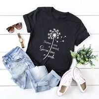 Mujeres Manga Corta Camisetas Impresión Casual Moda Impresión sku image 1