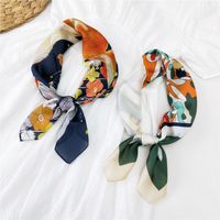 70 Small Square Scarf Silk Scarf Women Summer Neck Scarf Neck Protector Korean Thin Scarf main image 4