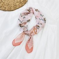 70 Small Square Scarf Silk Scarf Women Summer Neck Scarf Neck Protector Korean Thin Scarf sku image 2