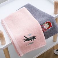 Pure Cotton Cartoon Super Soft Absorbent Household Towel main image 3