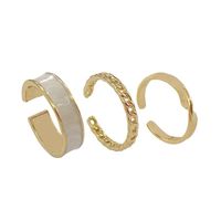 Light Luxury Index Finger Simple And Fashionable Open Non-fading Ring main image 6
