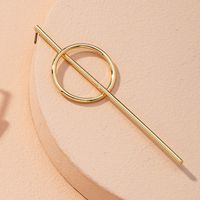 Geometric New Simple And Long Women's Small Circle Alloy Earrings main image 5