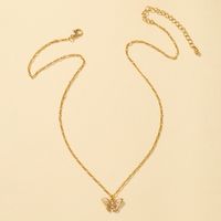 New Metal Fashion Personalized Butterfly Necklace main image 1