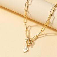 Simple Fashion Korean Geometric Necklace main image 6