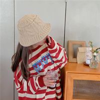 Korean Thick Warm Knitted Pure Color Woolen Hat main image 4