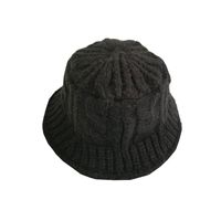 Korean Thick Warm Knitted Pure Color Woolen Hat main image 6