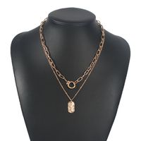 Hot-selling Geometric Retro High-end Necklace sku image 2