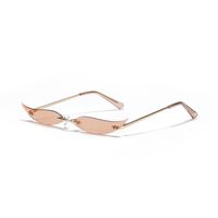 Frameless Metal Pointed Cat Eye Party Sunglasses sku image 7