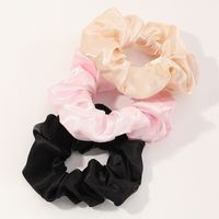 Korean New Hair Band Hair Rope Girls' Hair Band Simple All-match Rubber Band Large Intestine Ring Fabric Headdress Tie Hair Accessory For Ponytail main image 3