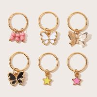 Fashion Popular Butterfly Earrings Set main image 2