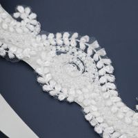 Korean Bridal Hair Accessories Fabric Lace Flower Headband main image 5