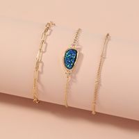 Fashion Simple  Multi-layer Special-shaped Crystal Cluster Bracelet main image 2