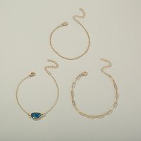 Fashion Simple  Multi-layer Special-shaped Crystal Cluster Bracelet main image 6