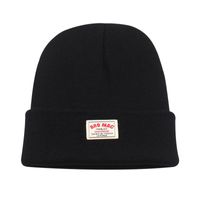 Knitted  New Fashion Patch Hooded Cap main image 3