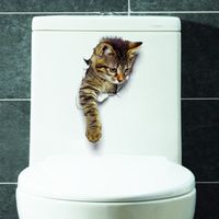 New Cute Cat Wall Stickers sku image 3