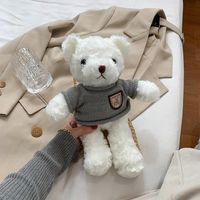 Korea Cute  New Bear Doll Chain Bag sku image 2