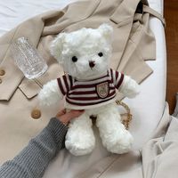 Korea Cute  New Bear Doll Chain Bag sku image 5