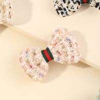 Cute New  Knitted Wool Bow Hairpins Set main image 5
