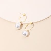 Baroque Pearl Retro Chinese Style Earrings main image 5