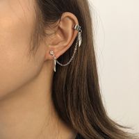 New Wing Exaggerated Retro High-end Earrings main image 3