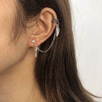 New Wing Exaggerated Retro High-end Earrings main image 4