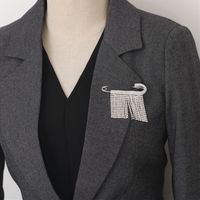 Nuevo Suéter Cardigan De Diamantes De Imitación Big Pin main image 5