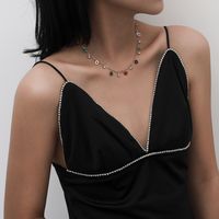 Collar Con Colgante De Círculo Colorido De Moda Para Mujer Con Micro Incrustaciones main image 4