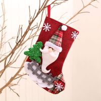 Christmas Decorations Santa Claus Small Socks sku image 25