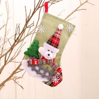 Christmas Decorations Santa Claus Small Socks sku image 27