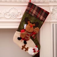 Christmas Decorations Santa Claus Small Socks sku image 37