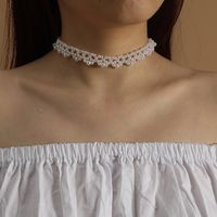 Kreative Gewebte Perle Koreanische Einfache Und Niedliche Handgemachte Halskette main image 1