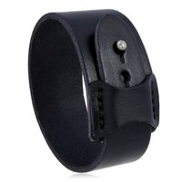 Retro Simple Men's Leather Bracelet main image 6