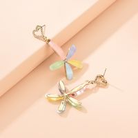 Korean Sweet Petal Earrings main image 5