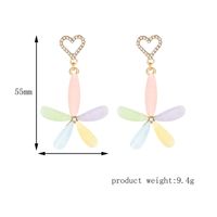 Korean Sweet Petal Earrings sku image 3