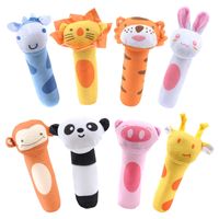 Bb Stick Baby Spielzeug Plüsch Rassel Bb Stick Tier Bb Stick Rassel Baby Hand Fangen Plüsch Rassel Cartoon main image 2